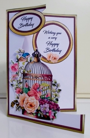 Cutaway Beautiful birdcage by Pam Stubley
