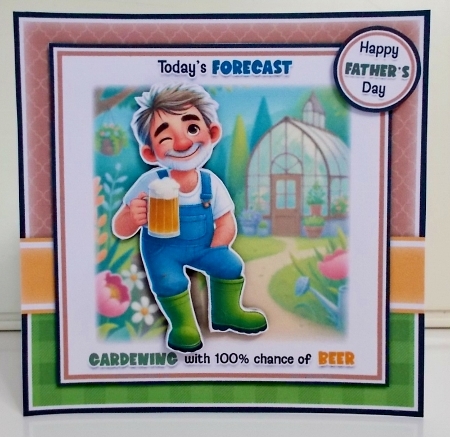 Gardening Forecast Mini Kit Birthday/Fathers Day by Pam Stubley