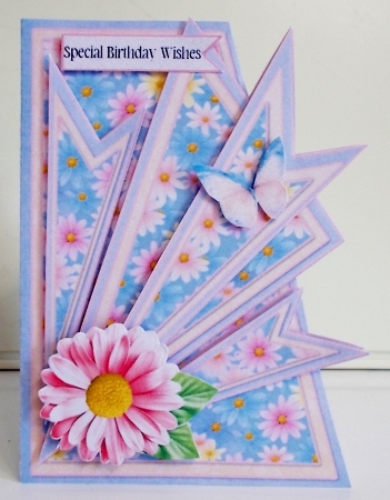 Fan-tastic Daisies 1 5x7 by Pam Stubley