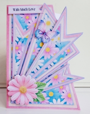 Fan-tastic Daisies 2 5x7 by Pam Stubley