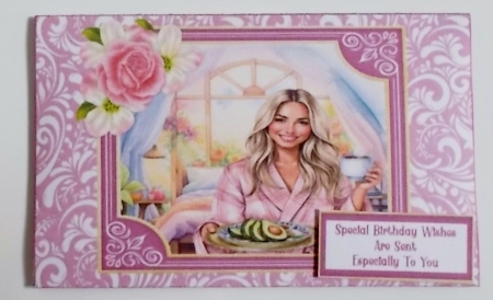 Self Care, A Healthy Breakfast - Money Wallet by Pam Stubley