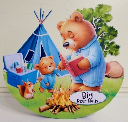 Papa Bear 10 Rocker Card Mini Kit by Pam Stubley