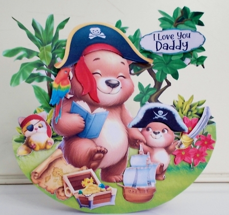 Papa Bear 12 Rocker Card Mini Kit by Pam Stubley