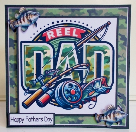 Reel Dad 2 Mini Kit 7x7 by Pam Stubley