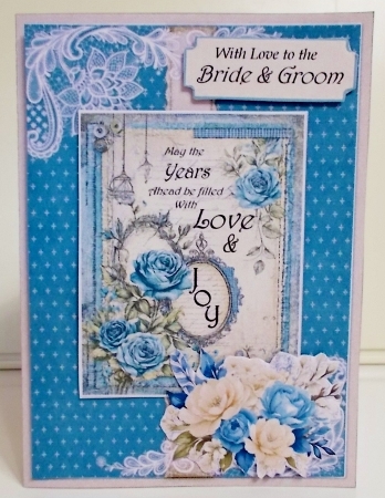 More Than Words - Blue 7 by Pam Stubley