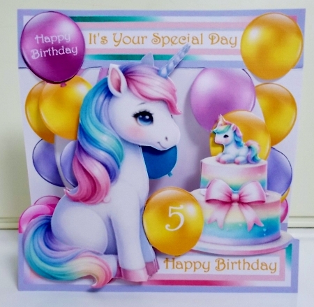 Birthday Unicorn   by Pam Stubley