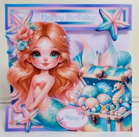 Birthday Mermaid 2 by Pam Stubley