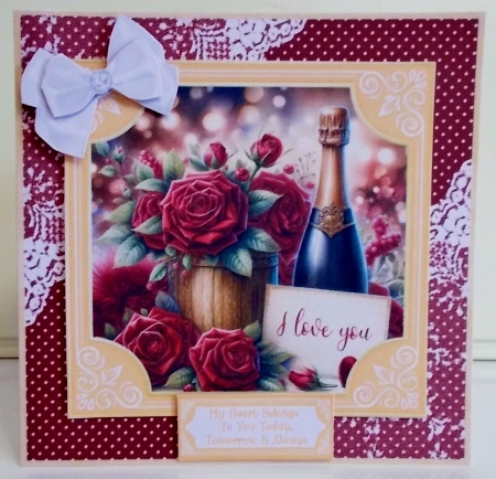 Elegant Champagne - 7x7 Mini Kit by Pam Stubley