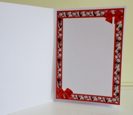 A5 red vase insert by Pam Stubley