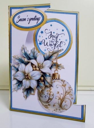 Cutaway Christmas decoration by Pam Stubley
