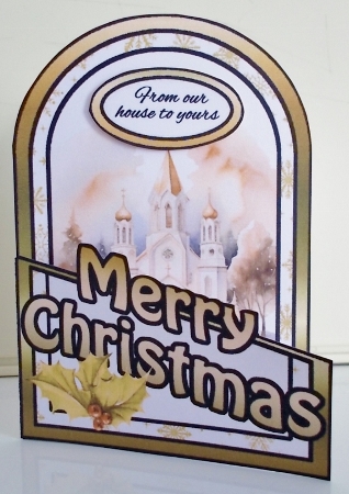 Cutaway Gold Church by Pam Stubley
