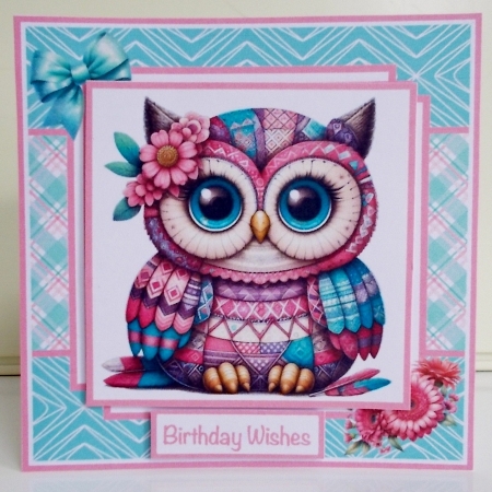 Patchwork Owl Mini Kit 7x7 by Pam Stubley