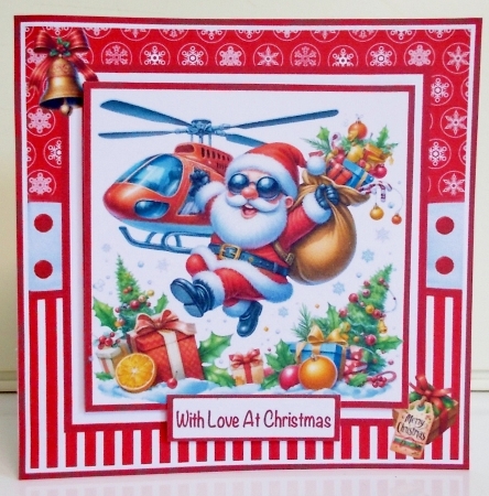 Santas New Transport Mini Kit 7x7 by Pam Stubley