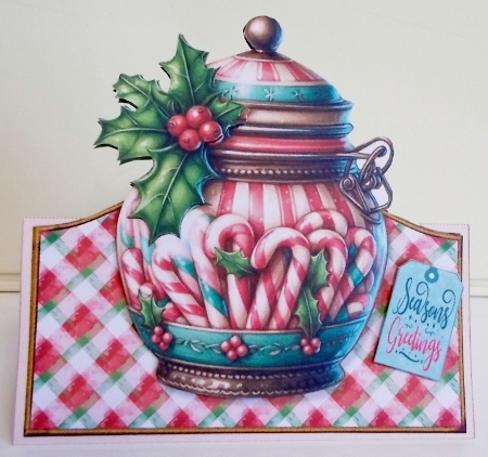 Christmas Candy Jar Tent Card-1 by Pam Stubley