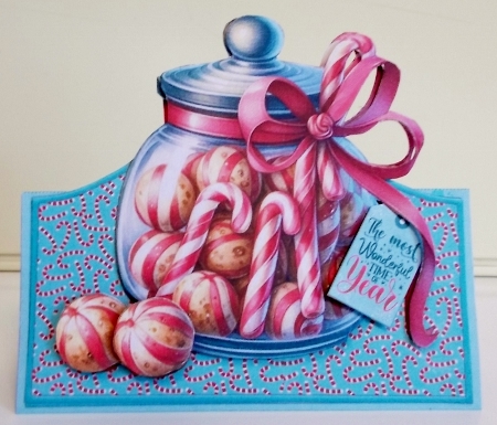 Christmas Candy Jar Tent Card-4 by Pam Stubley