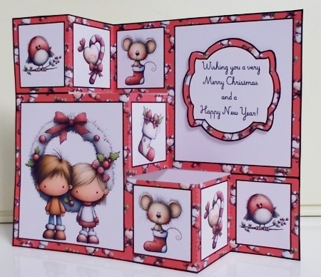Whimsical Christmas Friends Three Step Mini Kit by Pam Stubley