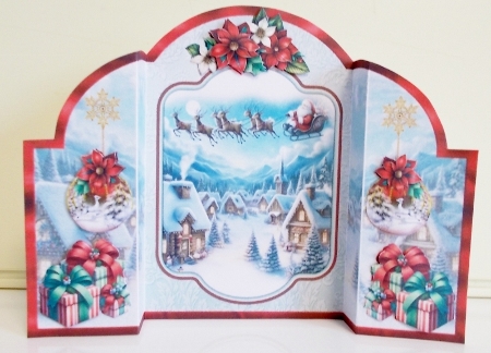 Free Standing Christmas Eve Mini Kit by Pam Stubley