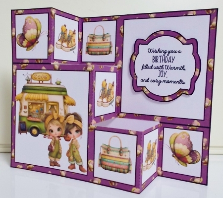 Cafe And Chill With Friends Three Step Mini Kit by Pam Stubley
