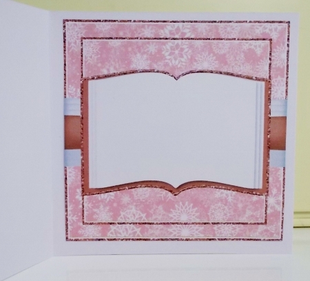 Winter Scene Open Book Card 3a-3b-3c-3d Insert by Pam Stubley