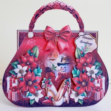 Festive Shaped Handbag Mini Kit by Pam Stubley