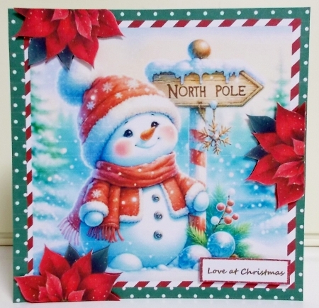 Snowman Sign   Mini Kit by Pam Stubley