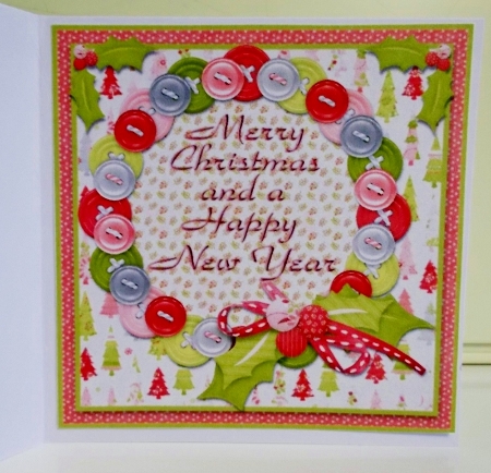 Santas Sleigh Insert by Pam Stubley