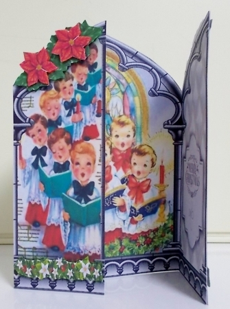 Gate Fold Christmas 5 by Pam Stubley