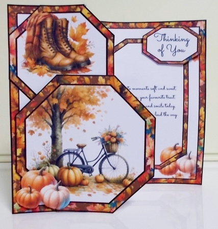 Warm & Cosy Vibes Offset Octagon 5 x 7 Mini Kit by Pam Stubley