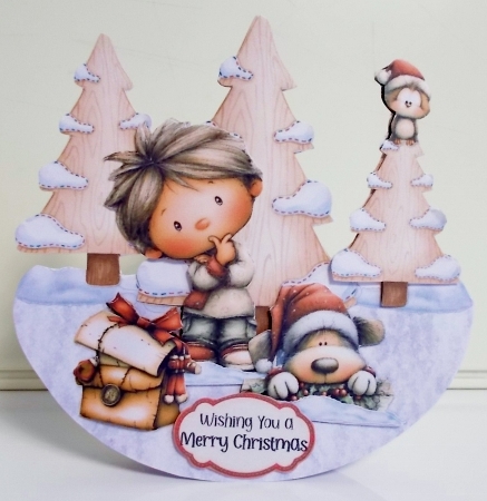 Whimsical Christmas 19 by Pam Stubley