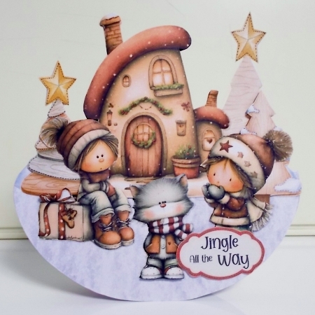Whimsical Christmas 20 by Pam Stubley