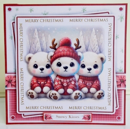 Baby Polar Bears Mini Kit by Pam Stubley