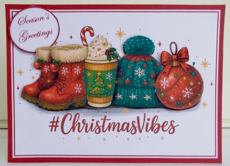 Christmas Vibes Quick Card kit  by Pam Stubley