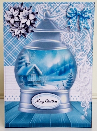 A5  Snow Globe Mini Kit by Pam Stubley