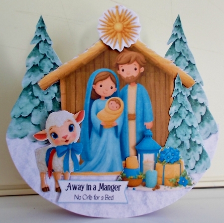 In Bethlehem 1 Rocker Mini Kit by Pam Stubley