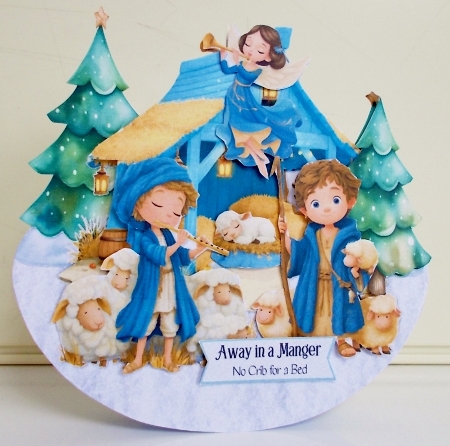 In Bethlehem 2 Rocker Mini Kit by Pam Stubley