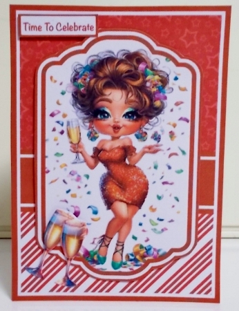 Birthday Party Mini Kit 5x7 (2) by Pam Stubley