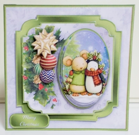 Christmas with Friends - Multi Layer Card Mini Kit by Pam Stubley