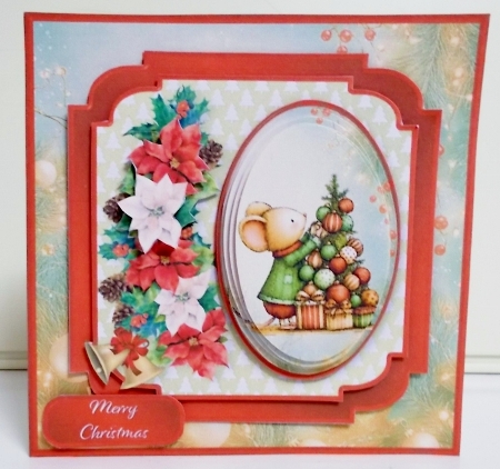 Decorating the Tree - Multi Layer Card Mini Kit by Pam Stubley