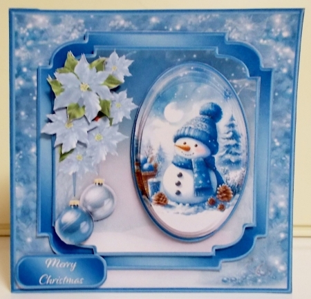 Snowman - Multi Layer Card Mini Kit by Pam Stubley
