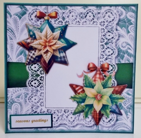 Poinsettia Ornaments Mini Kit by Pam Stubley