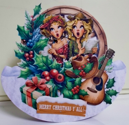 Howdy Christmas 10 Rocker Mini Kit by Pam Stubley