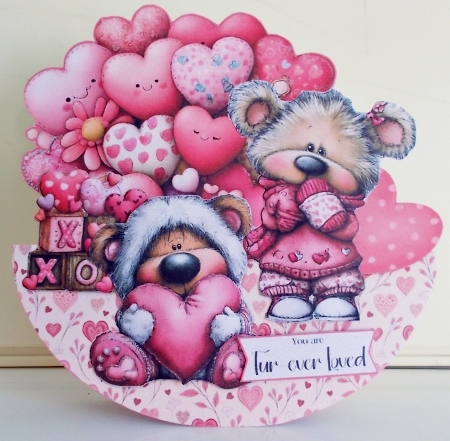 Beary Loved 11 Rocker Mini Kit by Pam Stubley