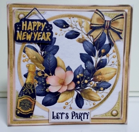In the New Year 2 6x6 by Pam Stubley