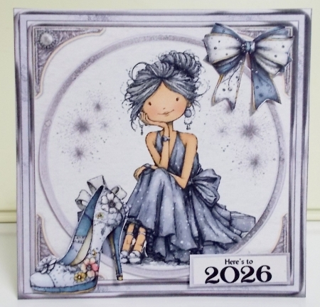 In the New Year 5 6x6 by Pam Stubley