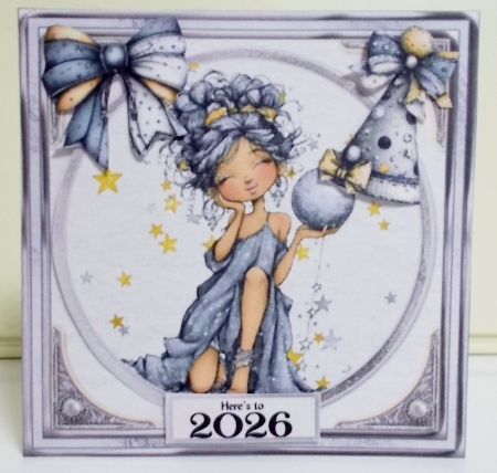 In the New Year 8 6x6 by Pam Stubley