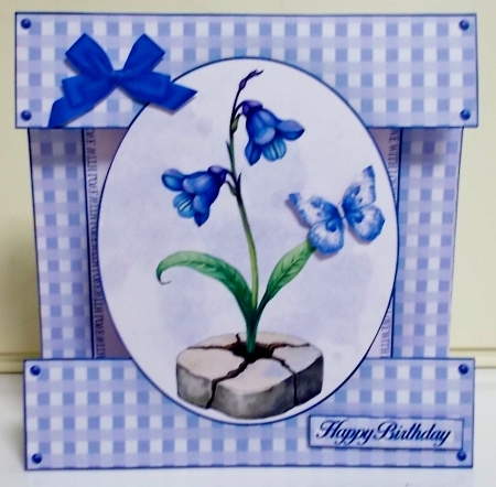 Little Bluebell Cut-out Front Card Mini Kit 2 by Pam Stubley