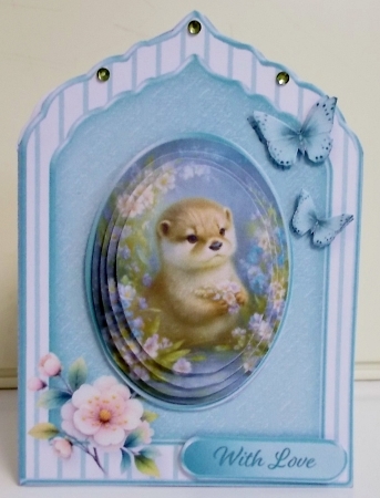 Otterly Beautiful - Shaped Card Mini Kit by Pam Stubley