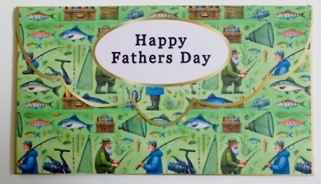 fishing money wallet fathers day by Pam Stubley