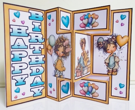 Shutter Surprise Birthday girl by Pam Stubley