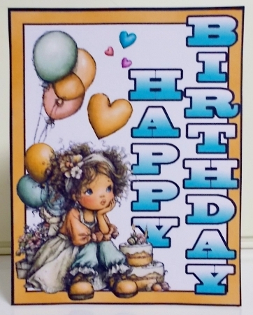 Shutter Surprise Birthday girl by Pam Stubley
